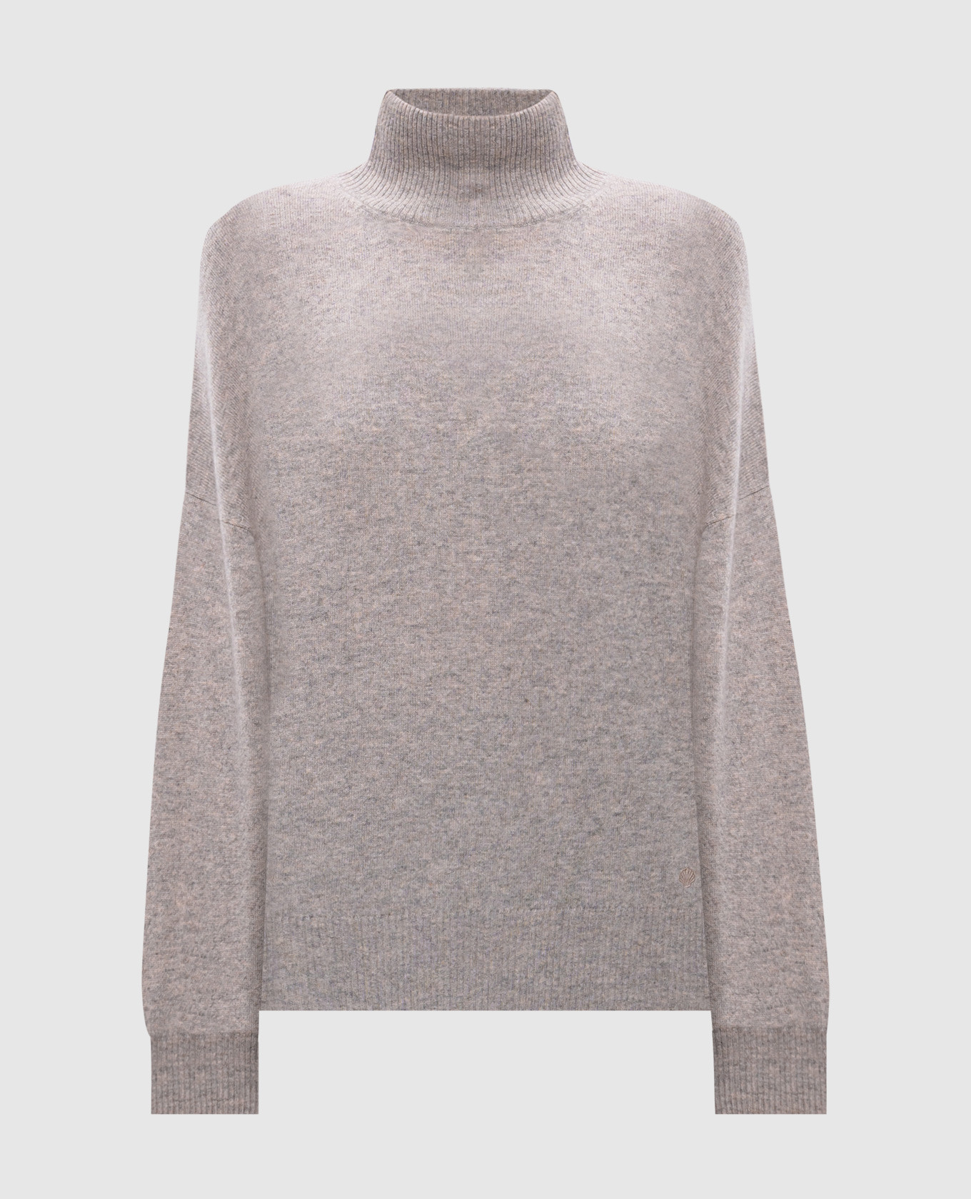 

MURANO beige cashmere sweater with embroidery Lou Lou Studio