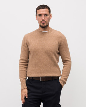 Dolce&Gabbana Brown wool sweater GXX02TJFMIL