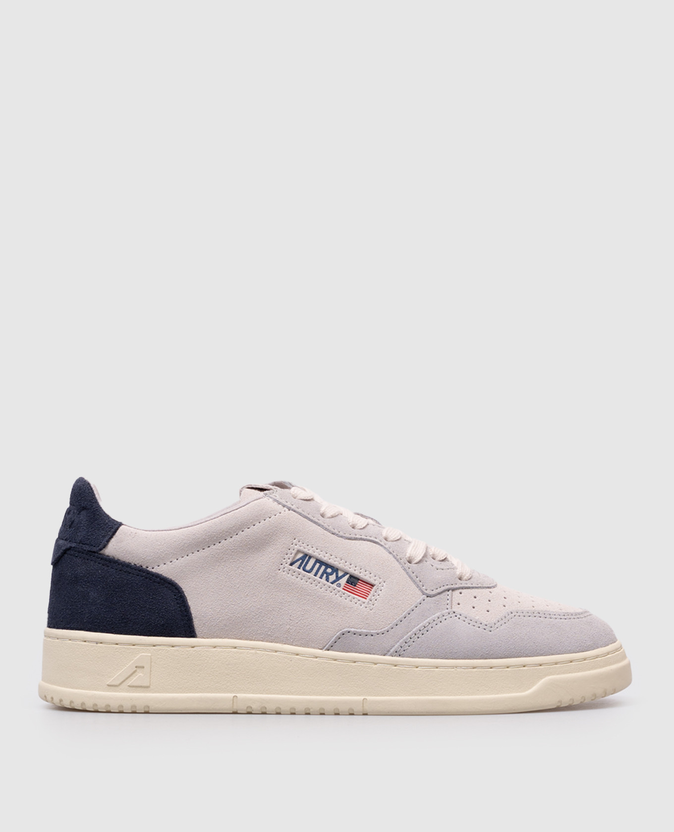 

Medalist grey suede sneakers with logo AUTRY