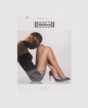 Wolford Beige tights Aura 5 Den 18002ВЛ16
