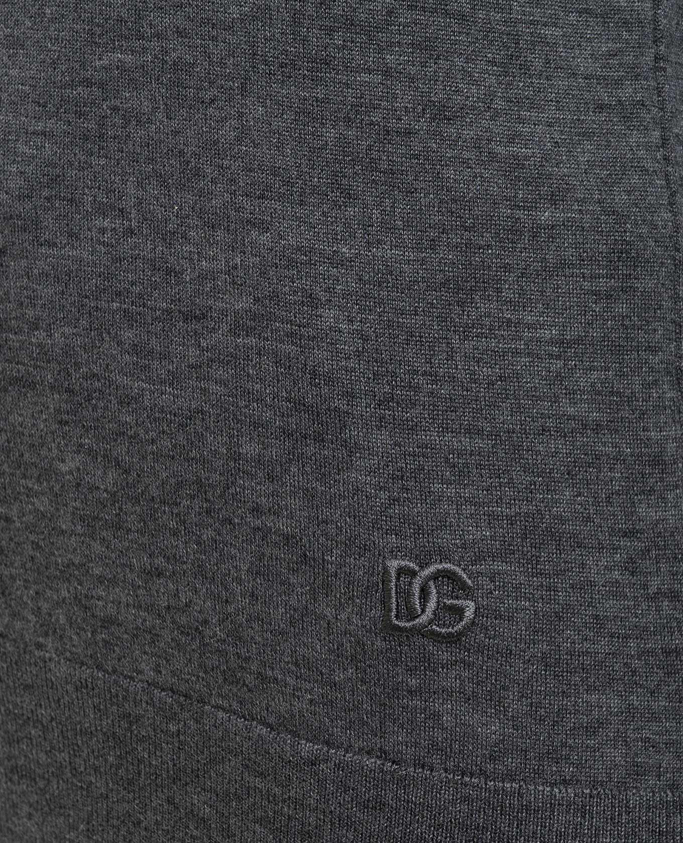 Gray cashmere sweater Dolce&Gabbana 5