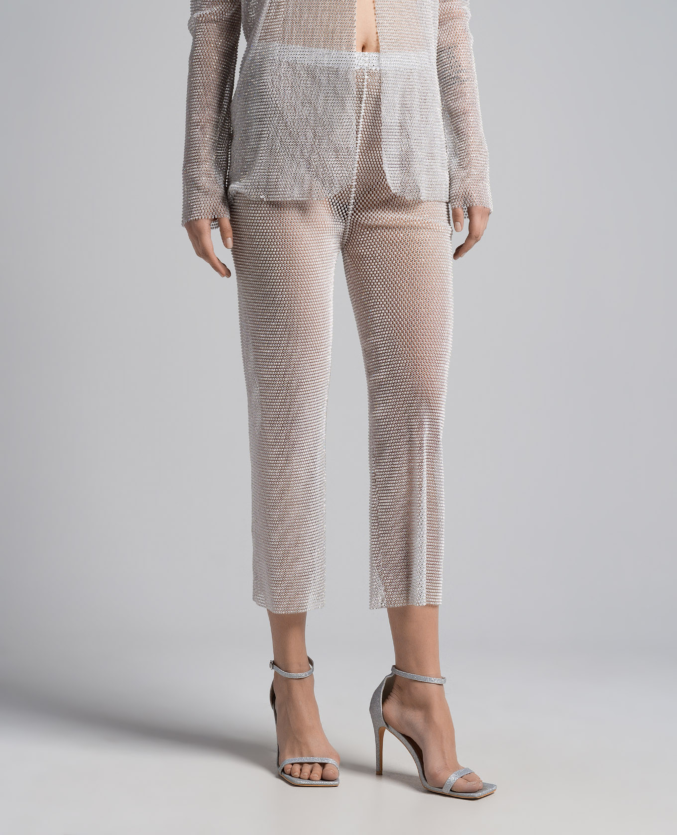 White short pants with crystals Santa Brands 3