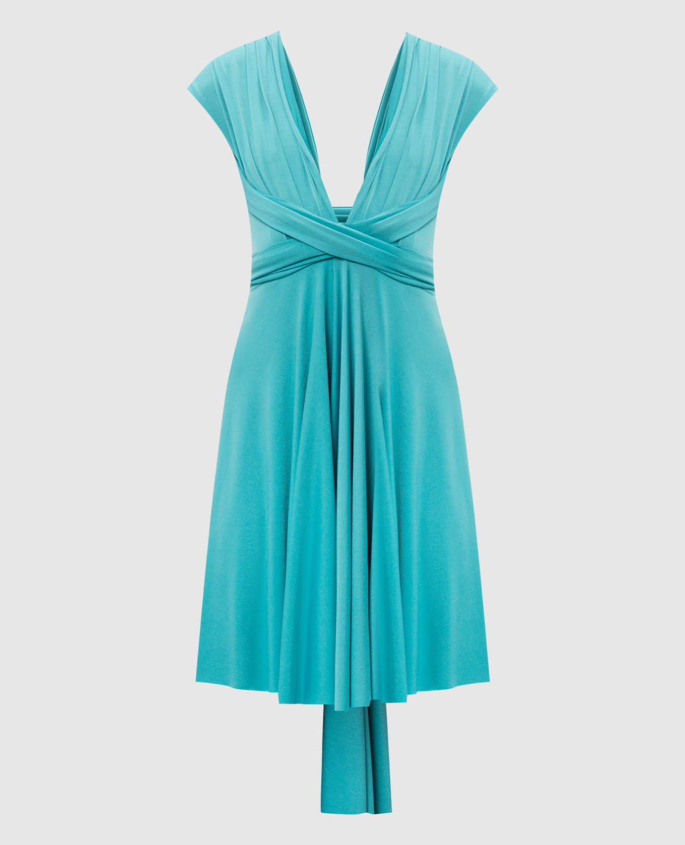 

Green midi transformer dress VONVONNI