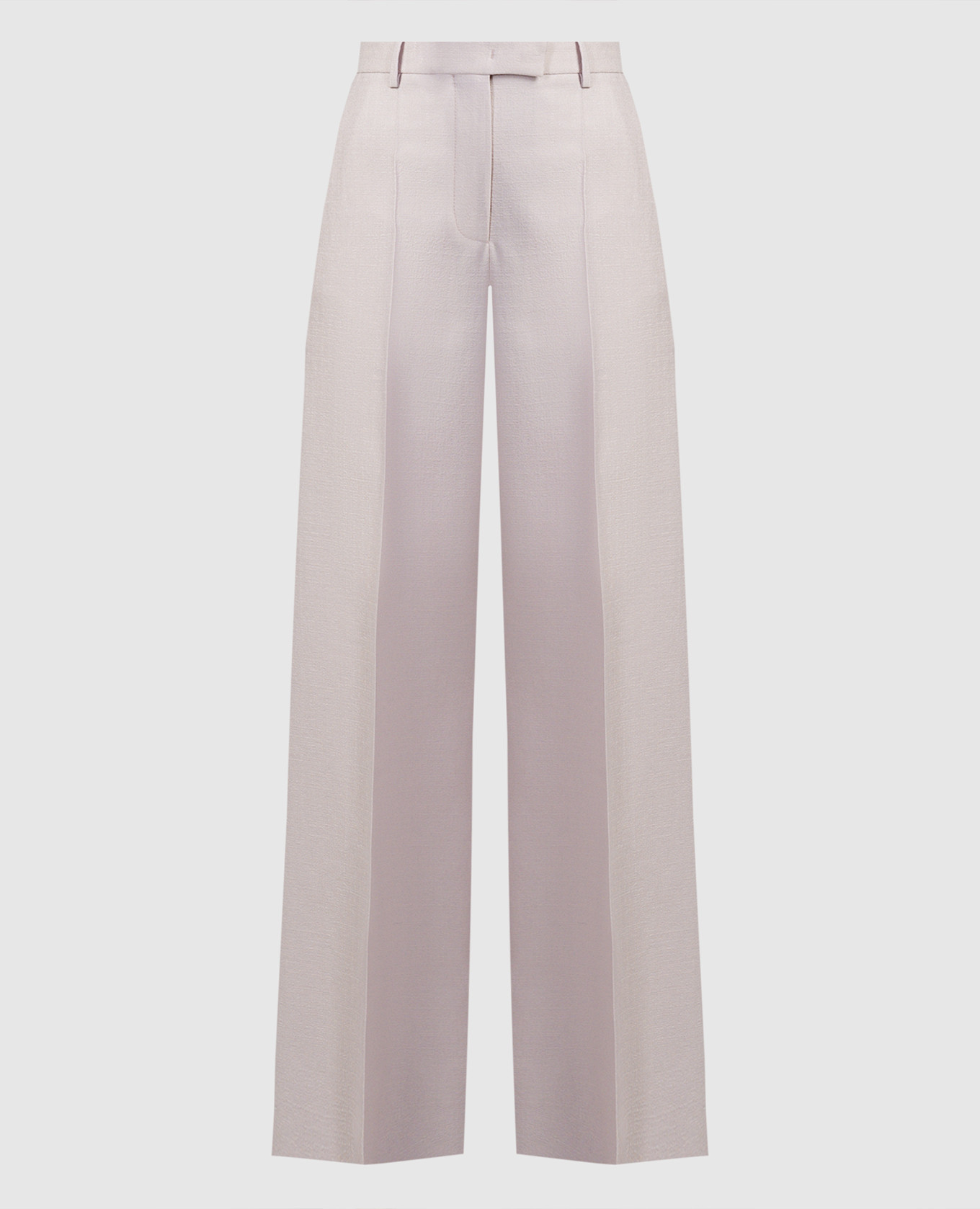 

Pink wool and silk pants Valentino