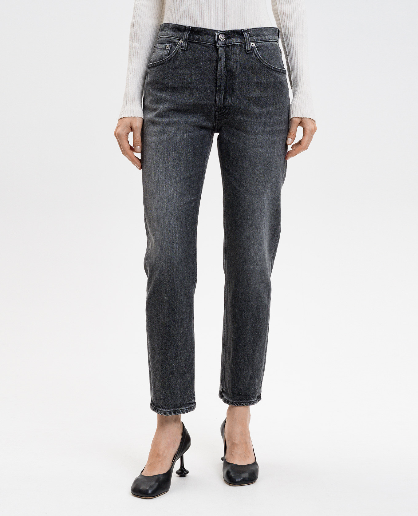 

Gray jeans with a worn effect Dondup, Grey