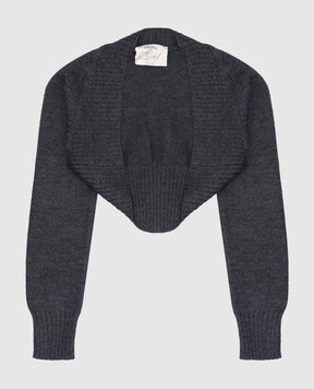 CAF Children's gray woolen bolero 701FI6M5