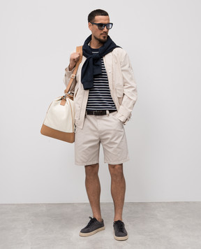 Brunello Cucinelli Beige Bermuda shorts M252DU0055