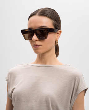 Balmain Brown B-Army Sunglasses BPS164C52w