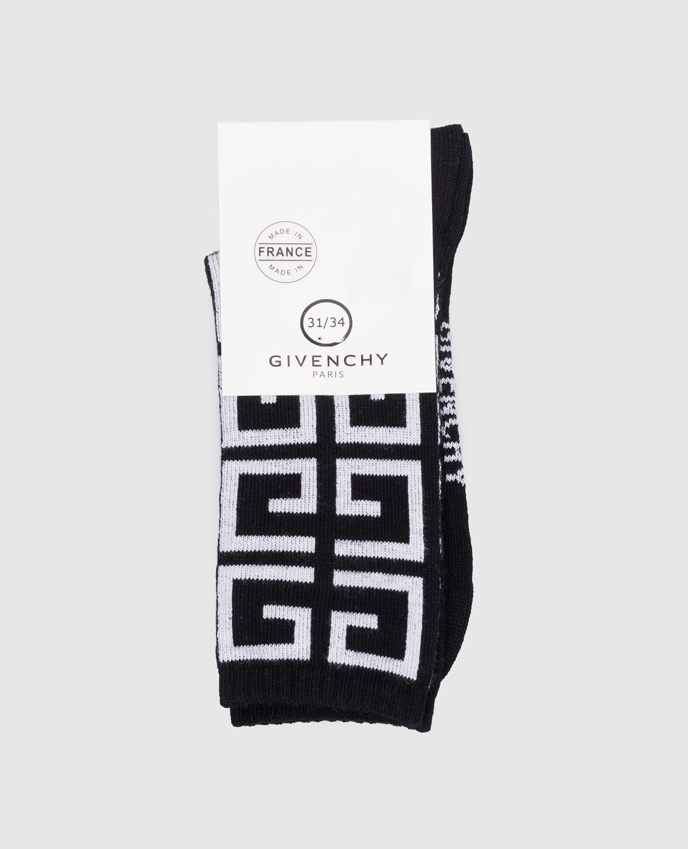 

Children's black socks with a 4G logo pattern Givenchy