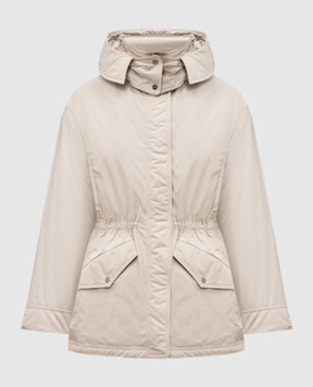 Herno Beige jacket with logo GC000524D12706