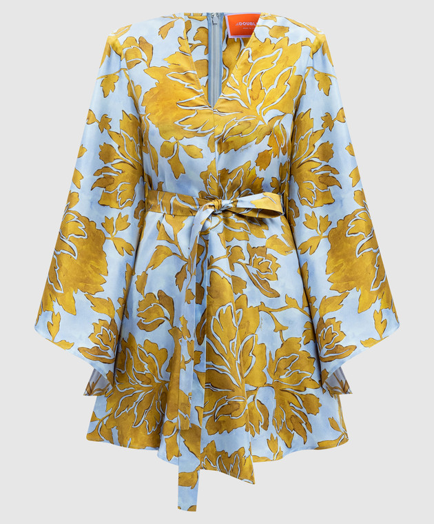 paloma wool dresses SUCH-Short dress with a draped, wrap-style neckline  paloma wool