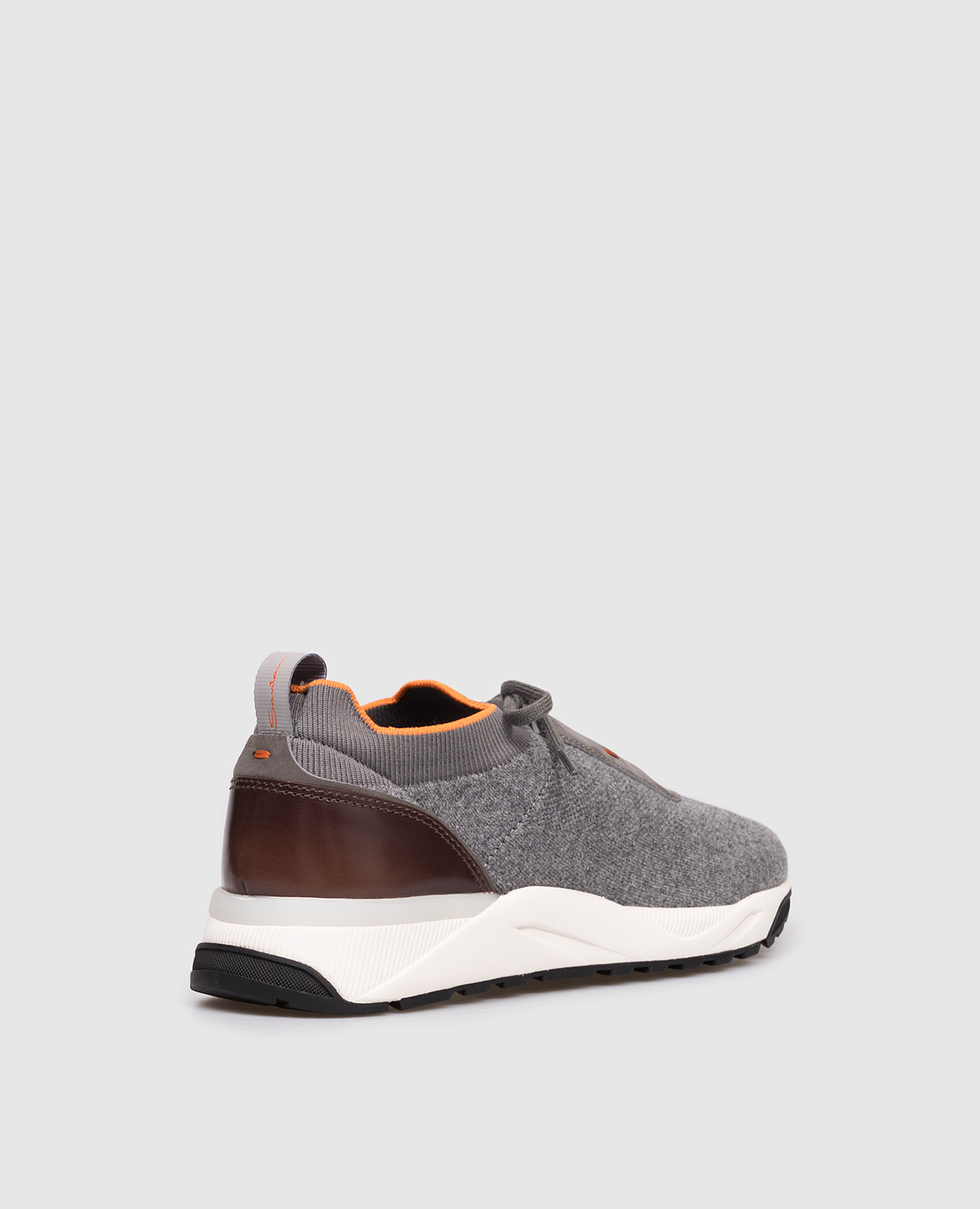 

Gray combination sneakers Santoni, Grey