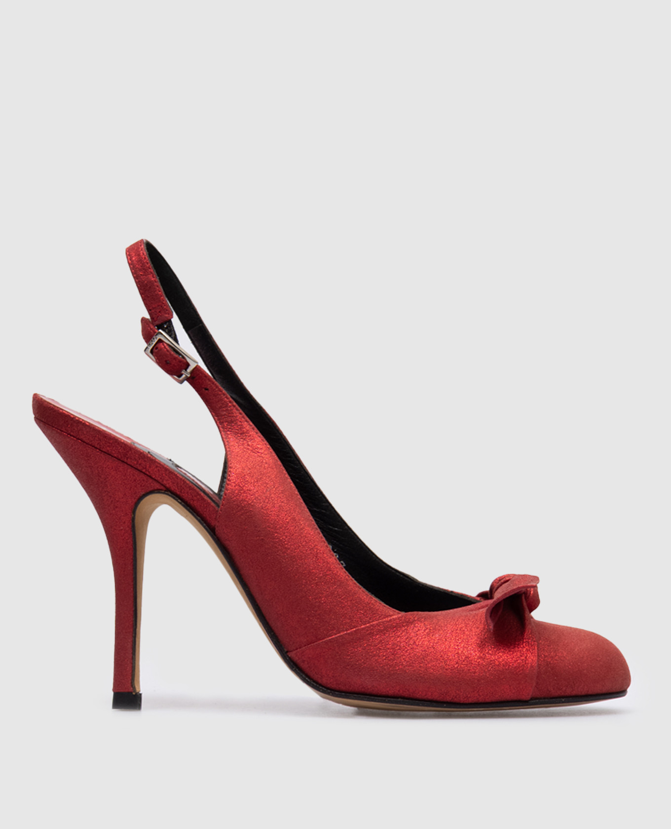 

Red leather sandals Gina