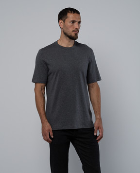 Brunello Cucinelli Gray melange T-shirt M0B131308