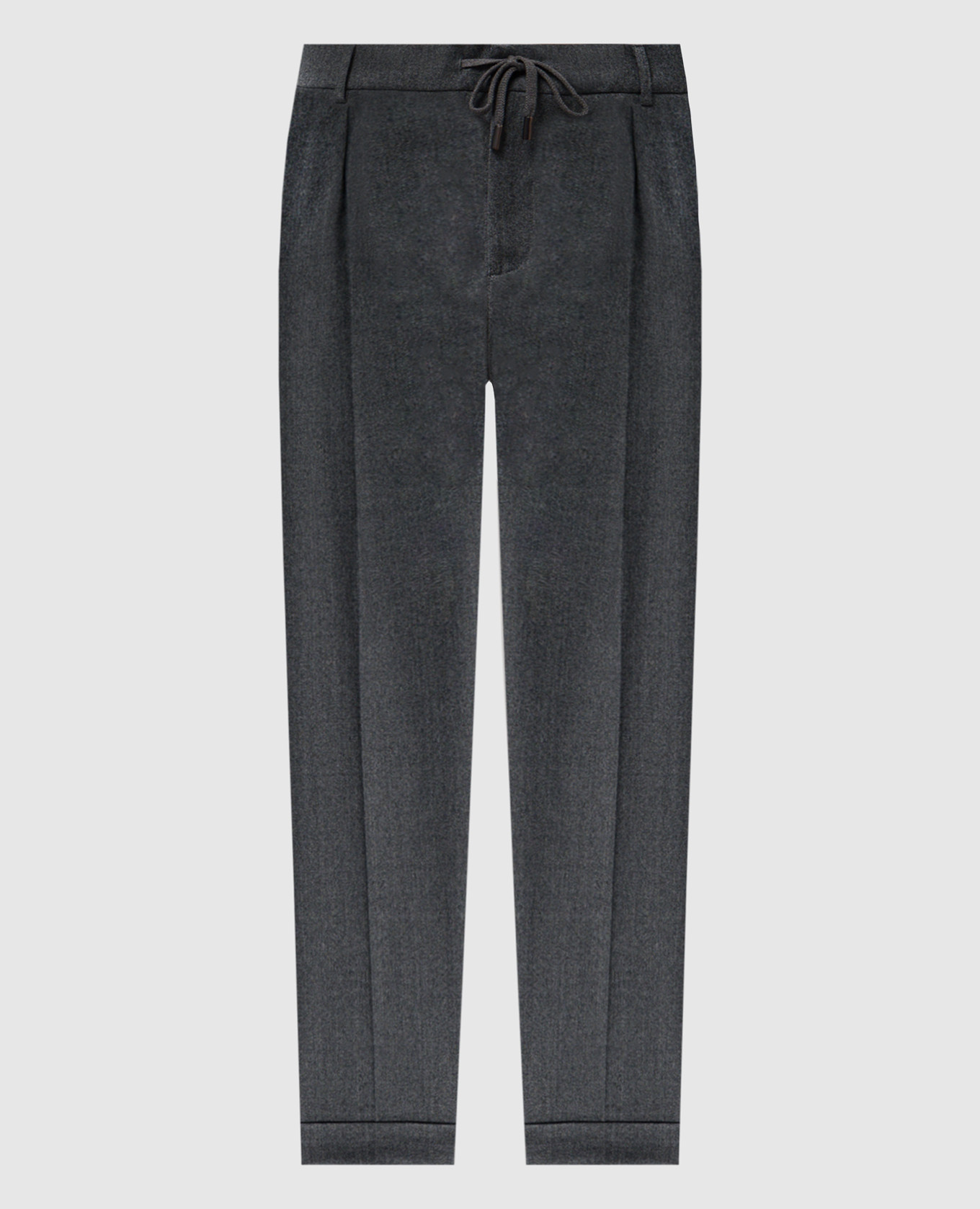 

Gray wool trousers with lapels CAPOBIANCO, Grey