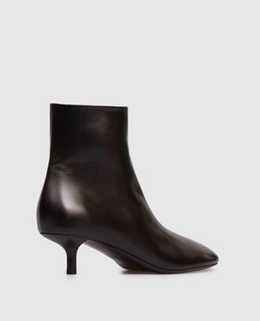 Marsell Cotama brown leather ankle boots MW8600P010