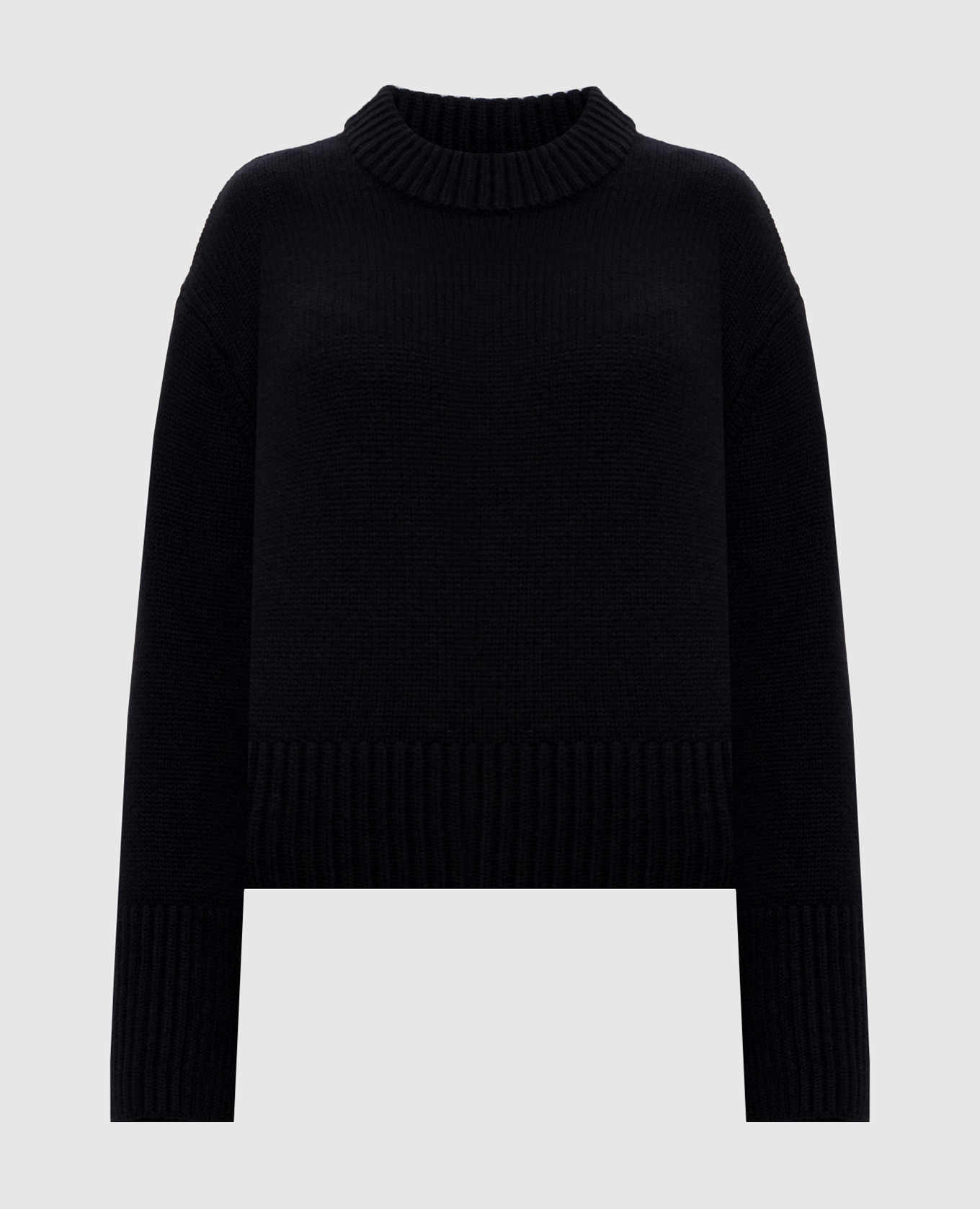 Sony black cashmere sweater LISA YANG