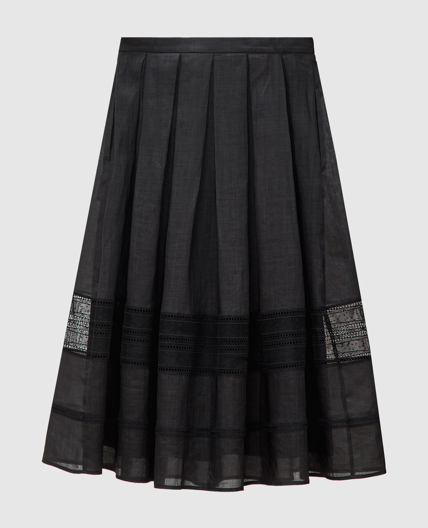 

Black skirt PATTO with frame with lace Max Mara