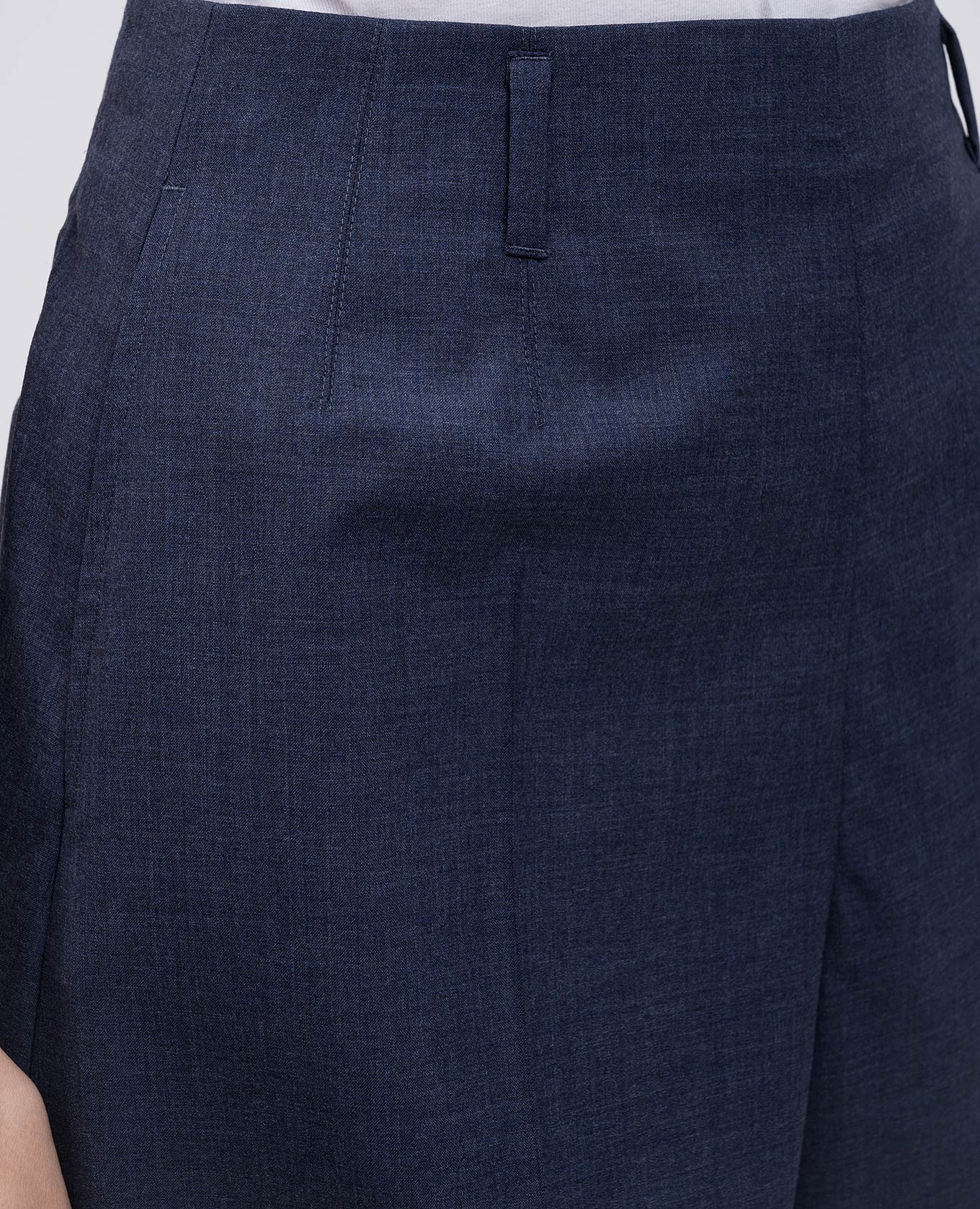 Blue wool shorts Givenchy 5