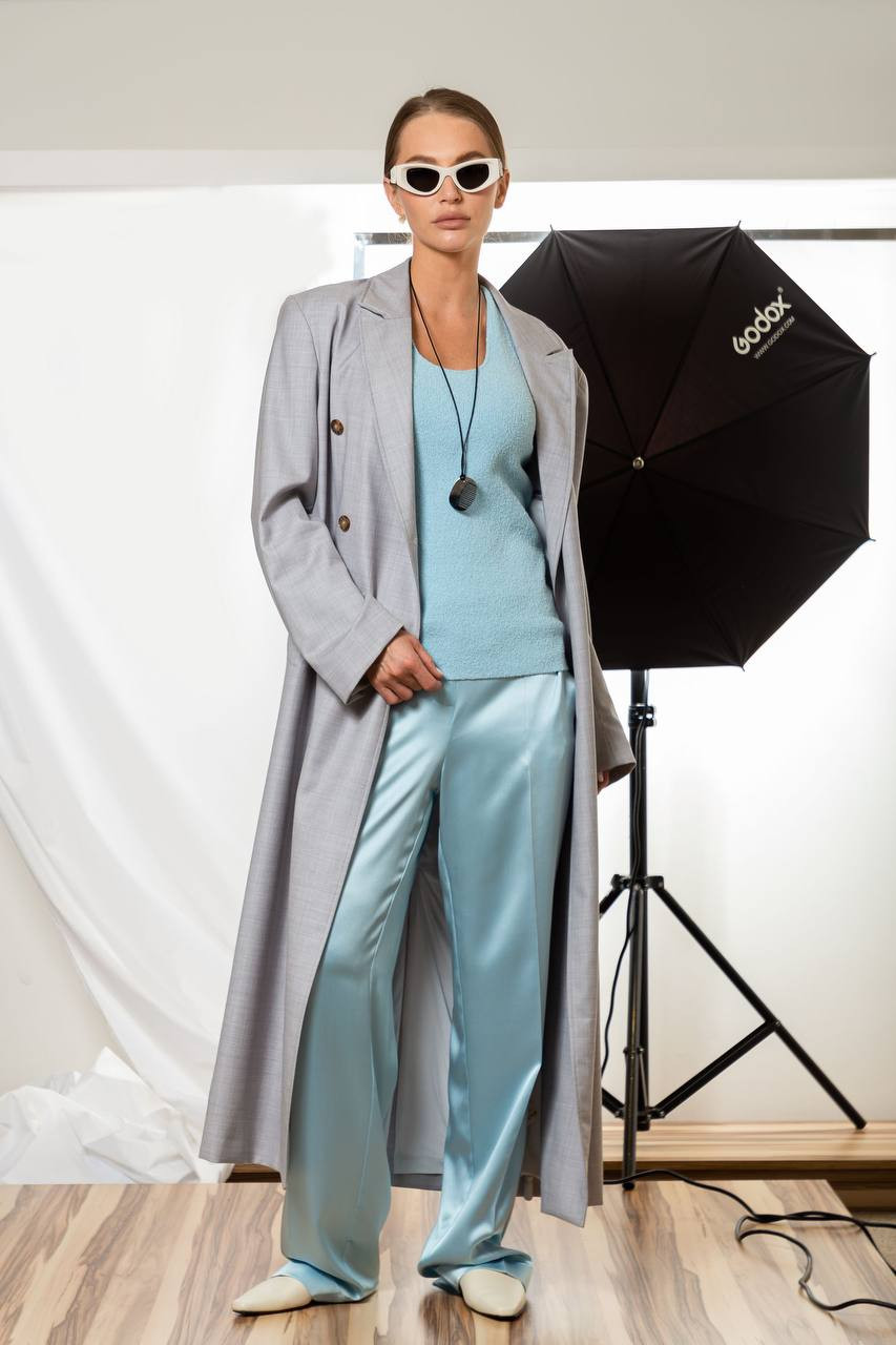 

Joia blue top Nanushka, Light blue