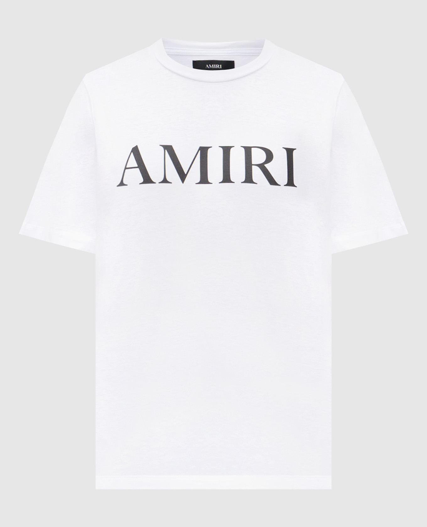 LAの魂を刻む【AMIRI】ロゴプリント コットンジャージーTシャツ ◇AMIRI◇ロゴプリント コットンジャージー Tシャツ/Black
