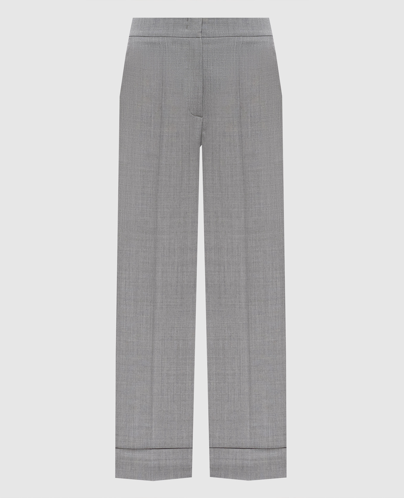 Gray pants with wool Peserico