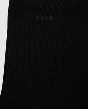 CDLP Black socks with logo MSO006122201