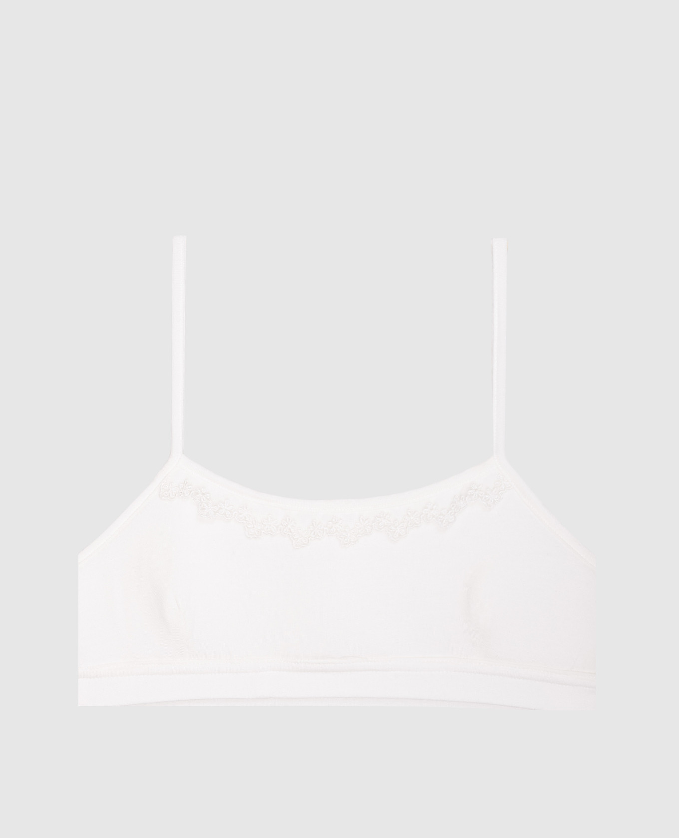 

Children's white top with lace Story Loris