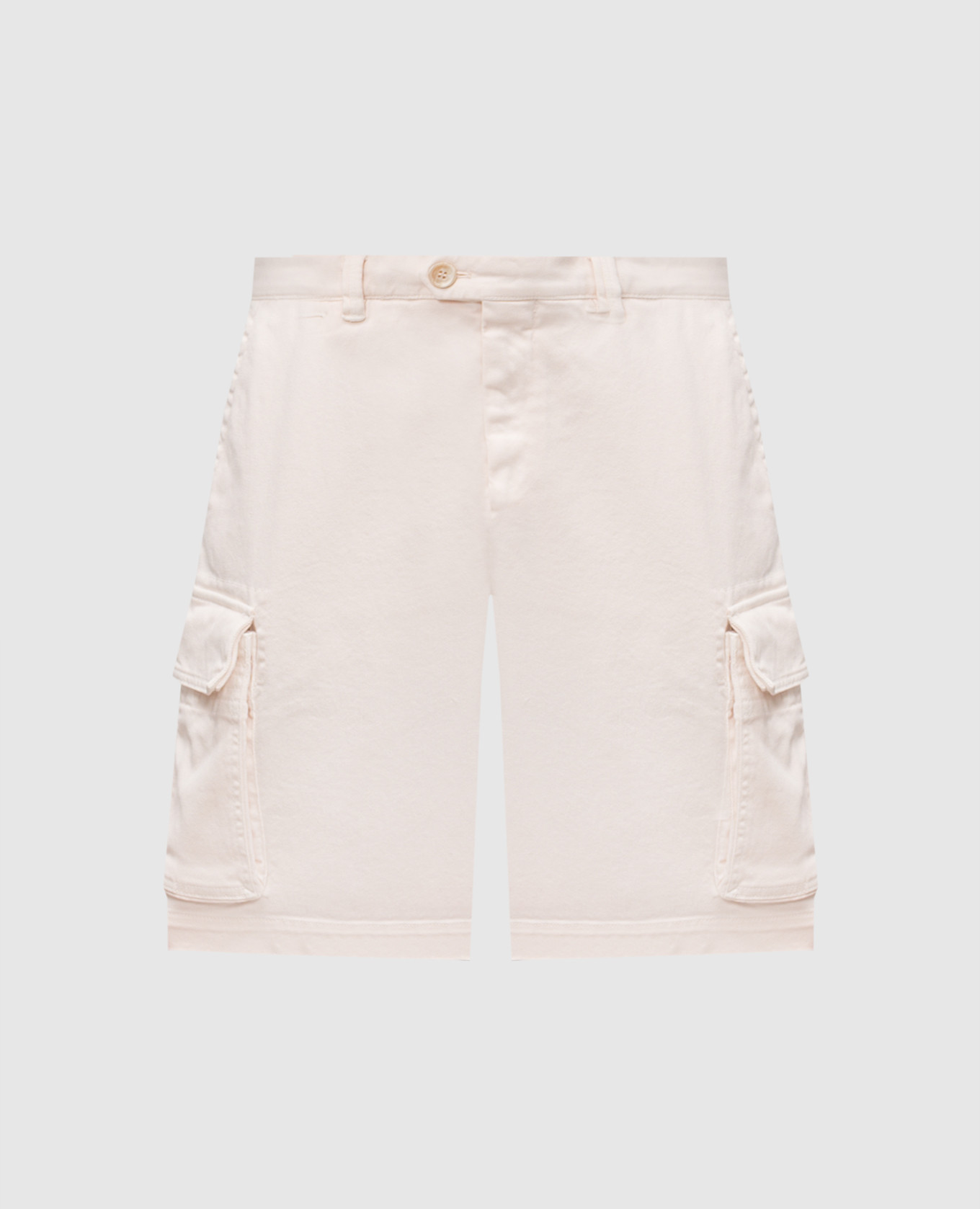 Pink cargo shorts Brunello Cucinelli