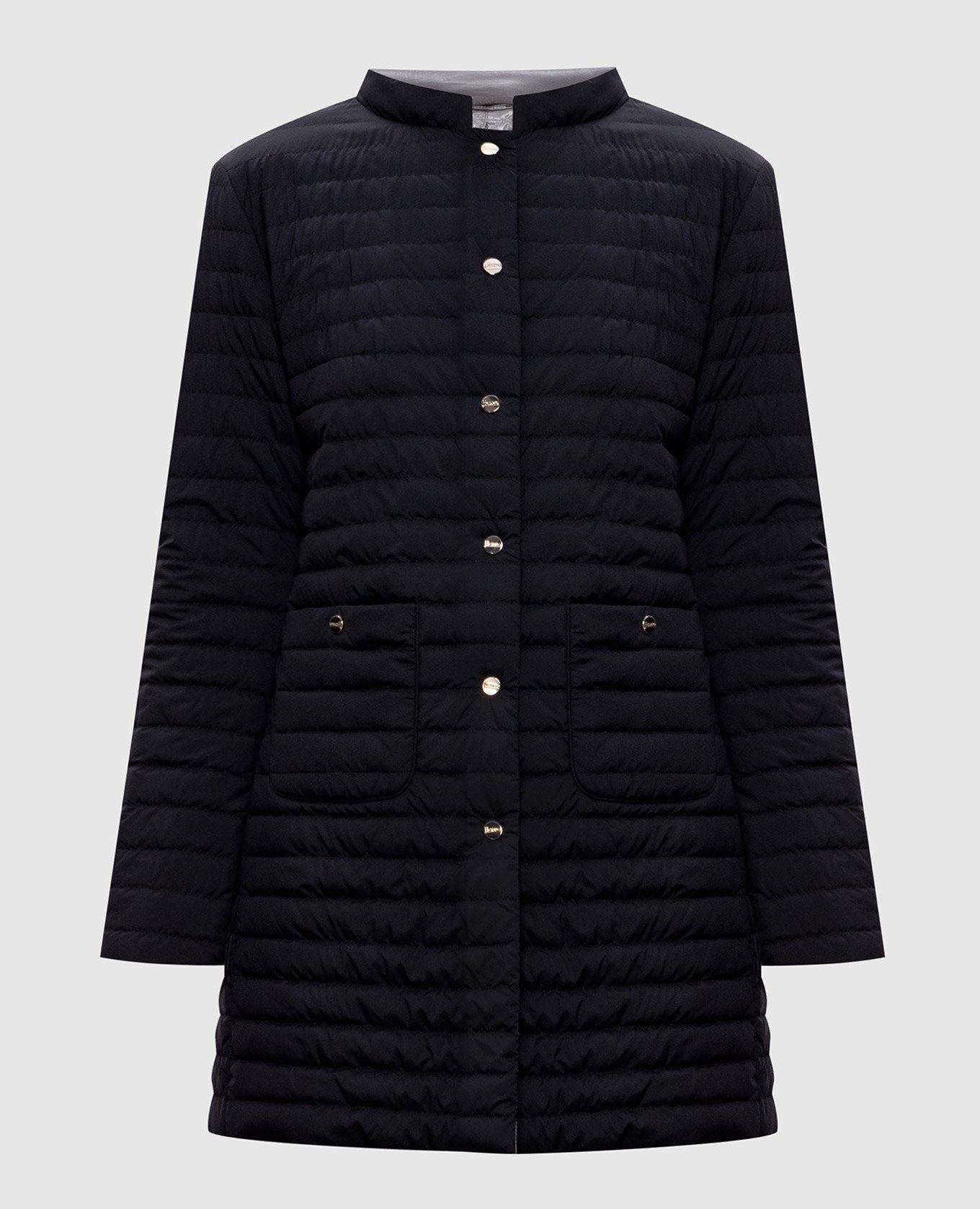 

Black quilted down jacket Herno