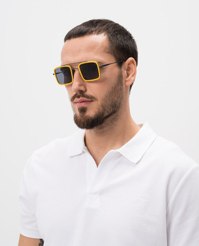 Vilebrequin Shelter Valentin yellow sunglasses VAEU3698