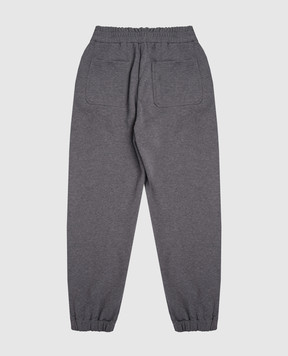 Brunello Cucinelli Children's gray joggers BN05NE654B