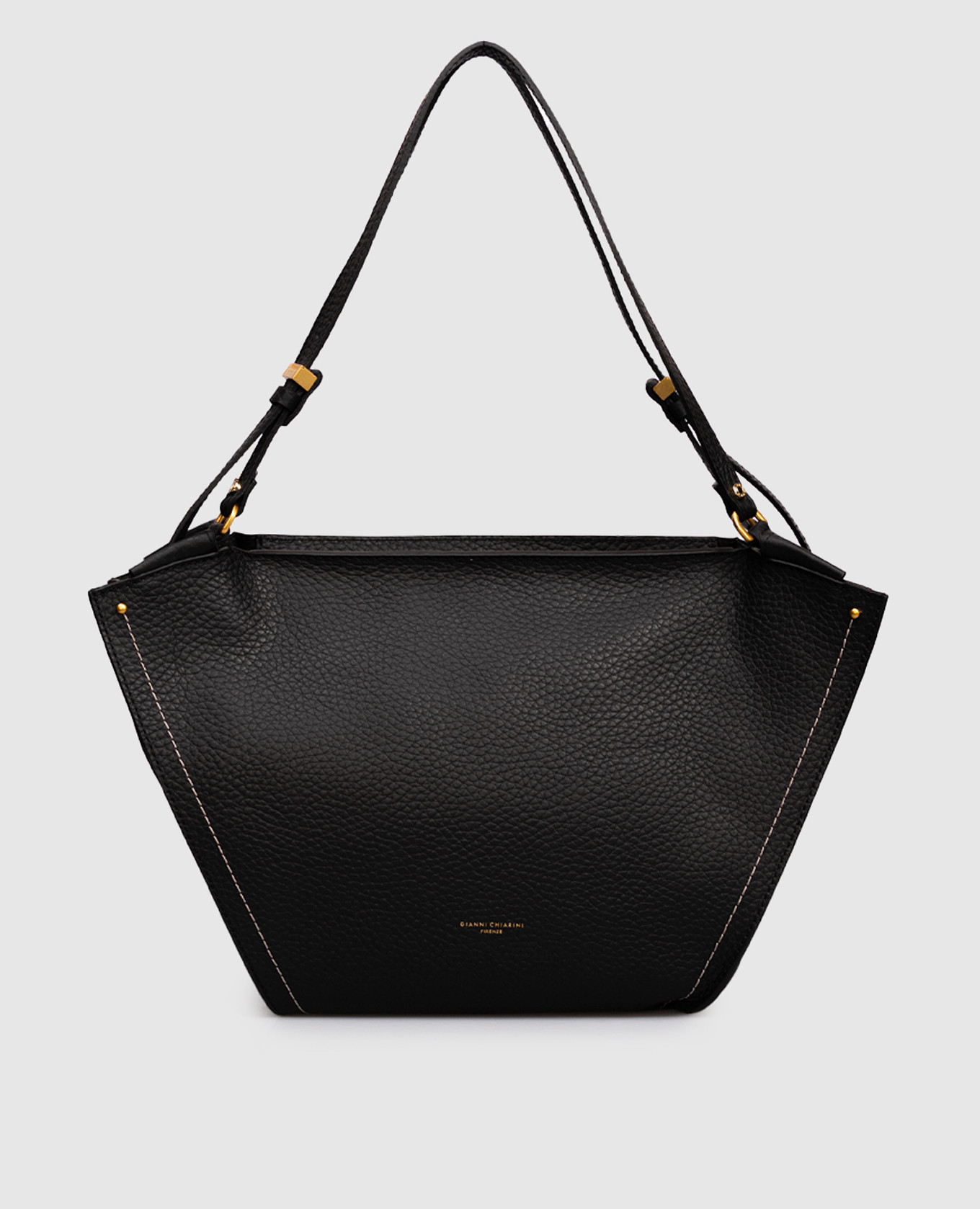 

Bloom black leather tote bag Gianni Chiarini