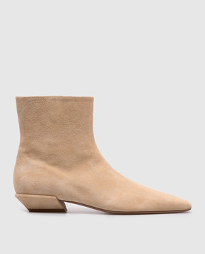 Paris Texas Beige suede boots Bettina PX1561XV0SS