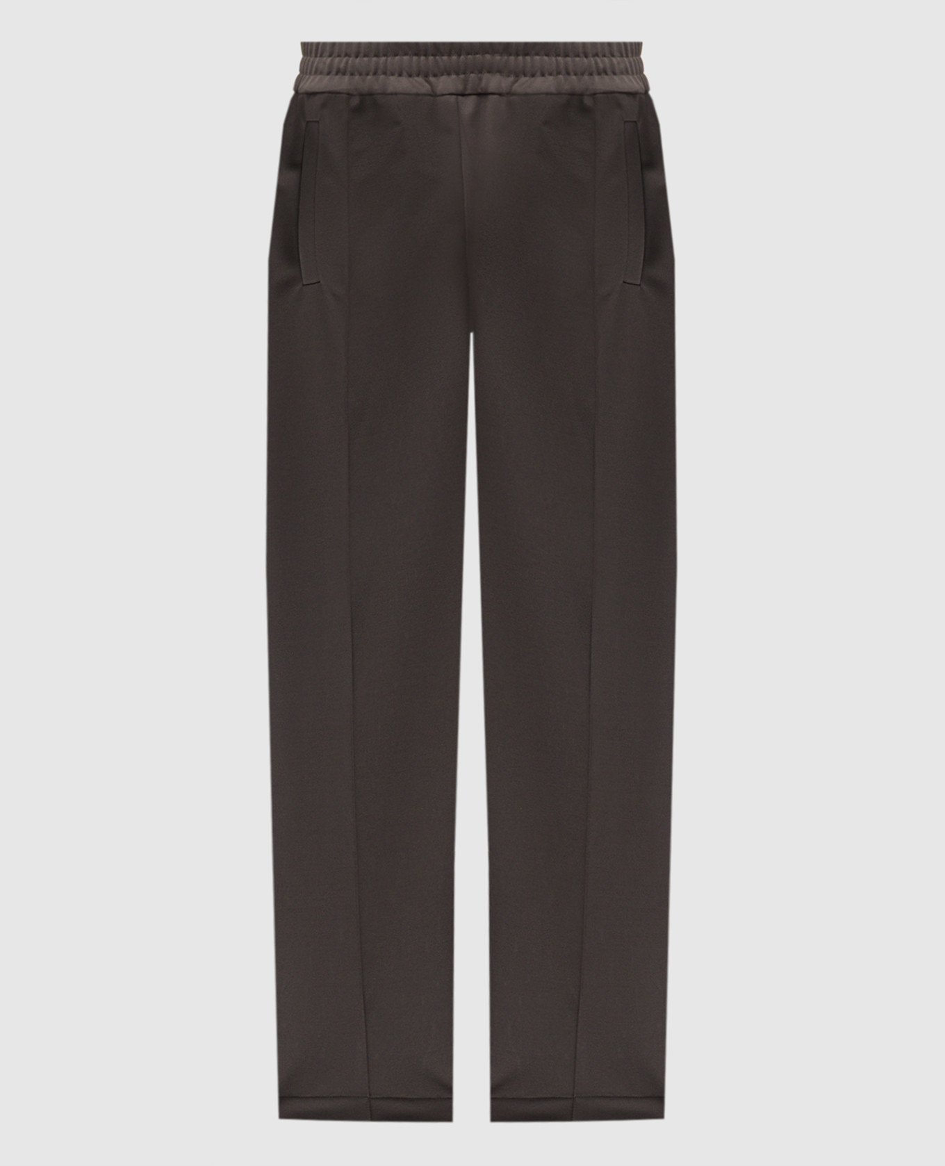 Grey sweatpants with logo print Palm Angels