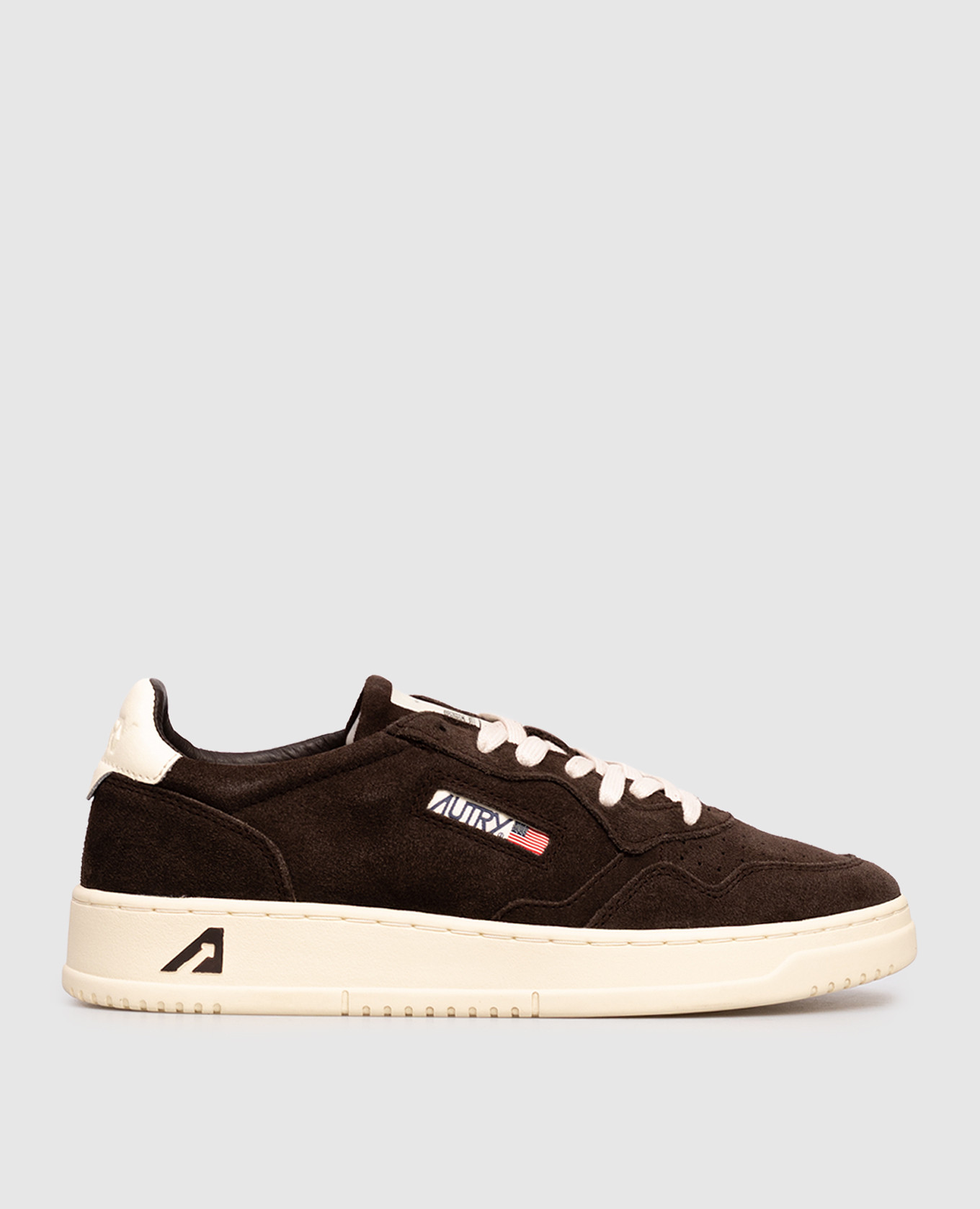 Medalist brown suede sneakers AUTRY