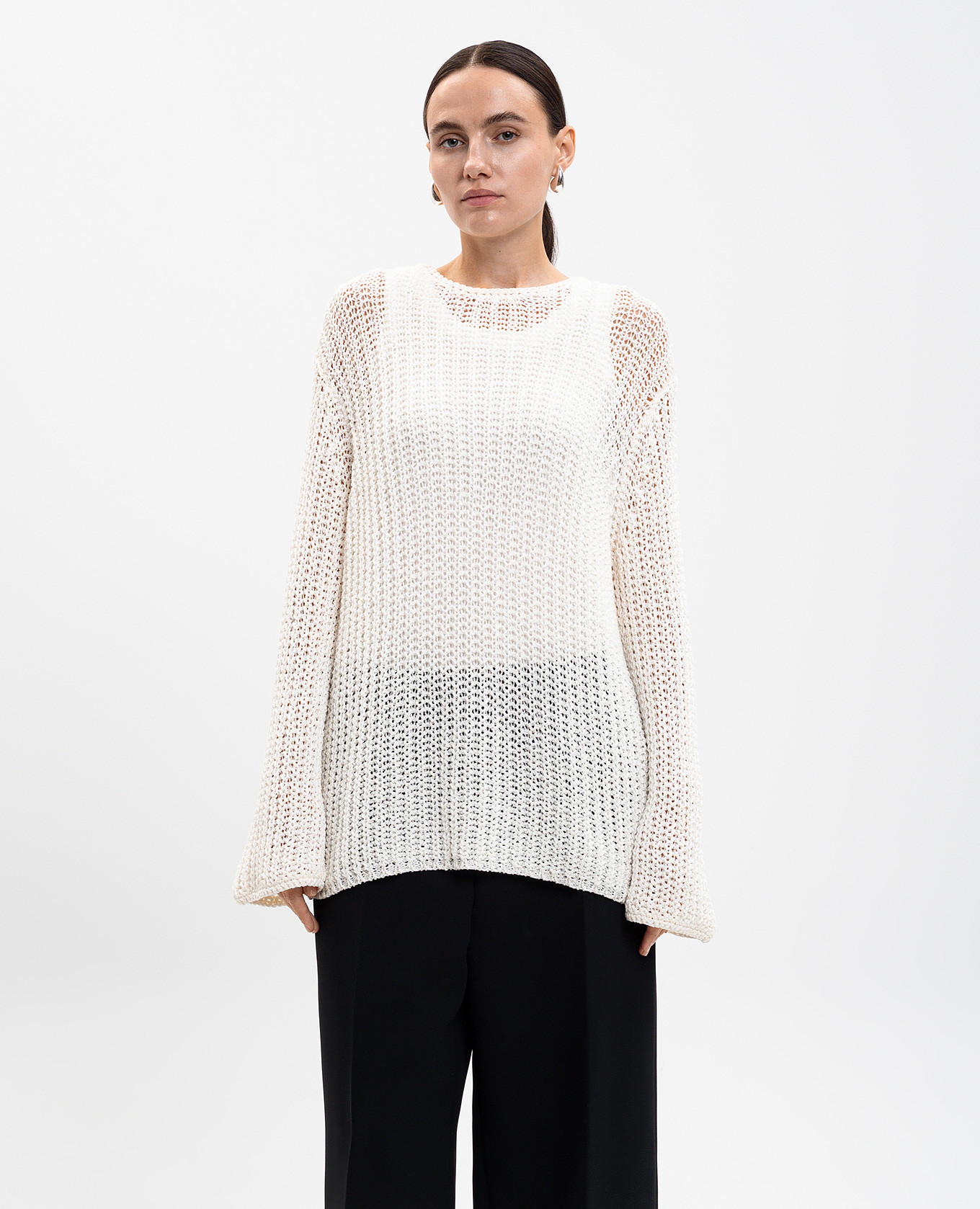 

White Elowen jumper Khaite
