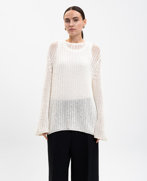 Khaite White Elowen jumper 9860126