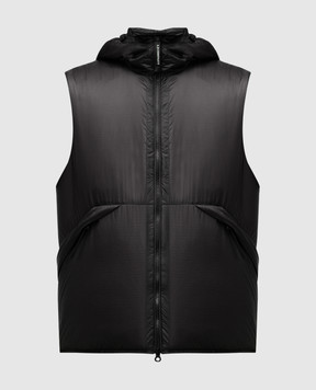 C.P. Company Black Nada Shell Vest with Glasses MVE032A006099U