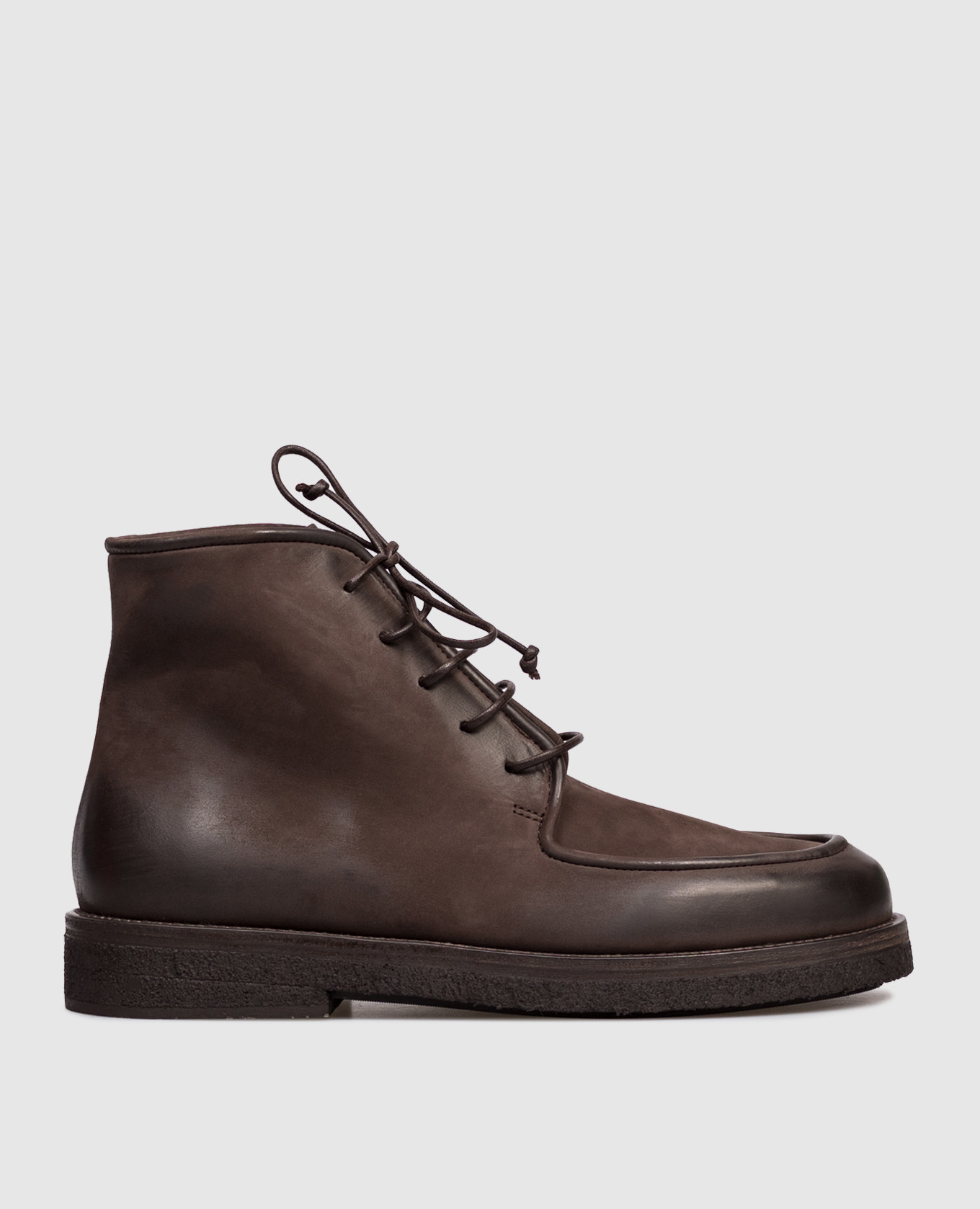 

Brown Moccar nubuck boots Marsell