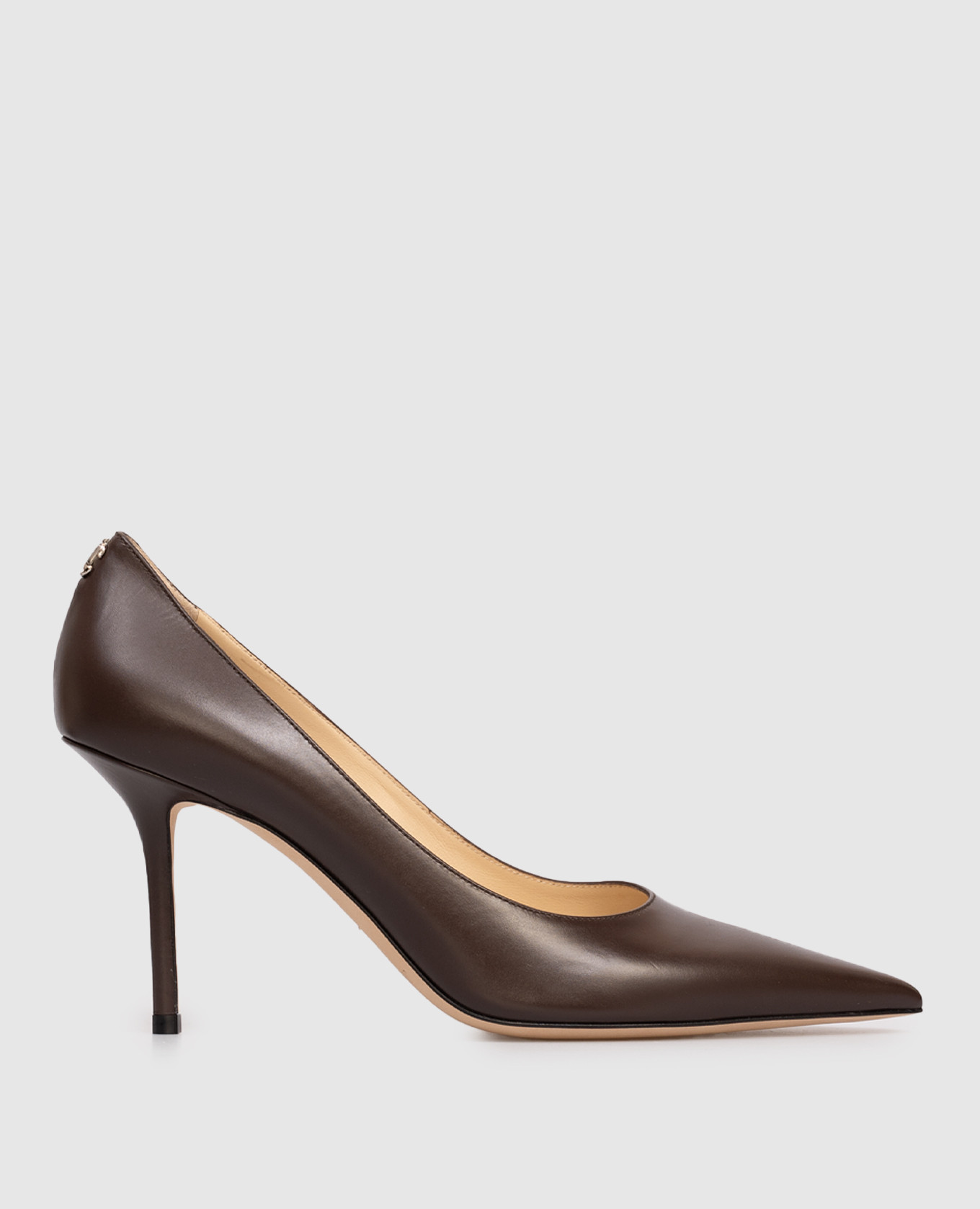 

Brown leather LOVE shoes Jimmy Choo