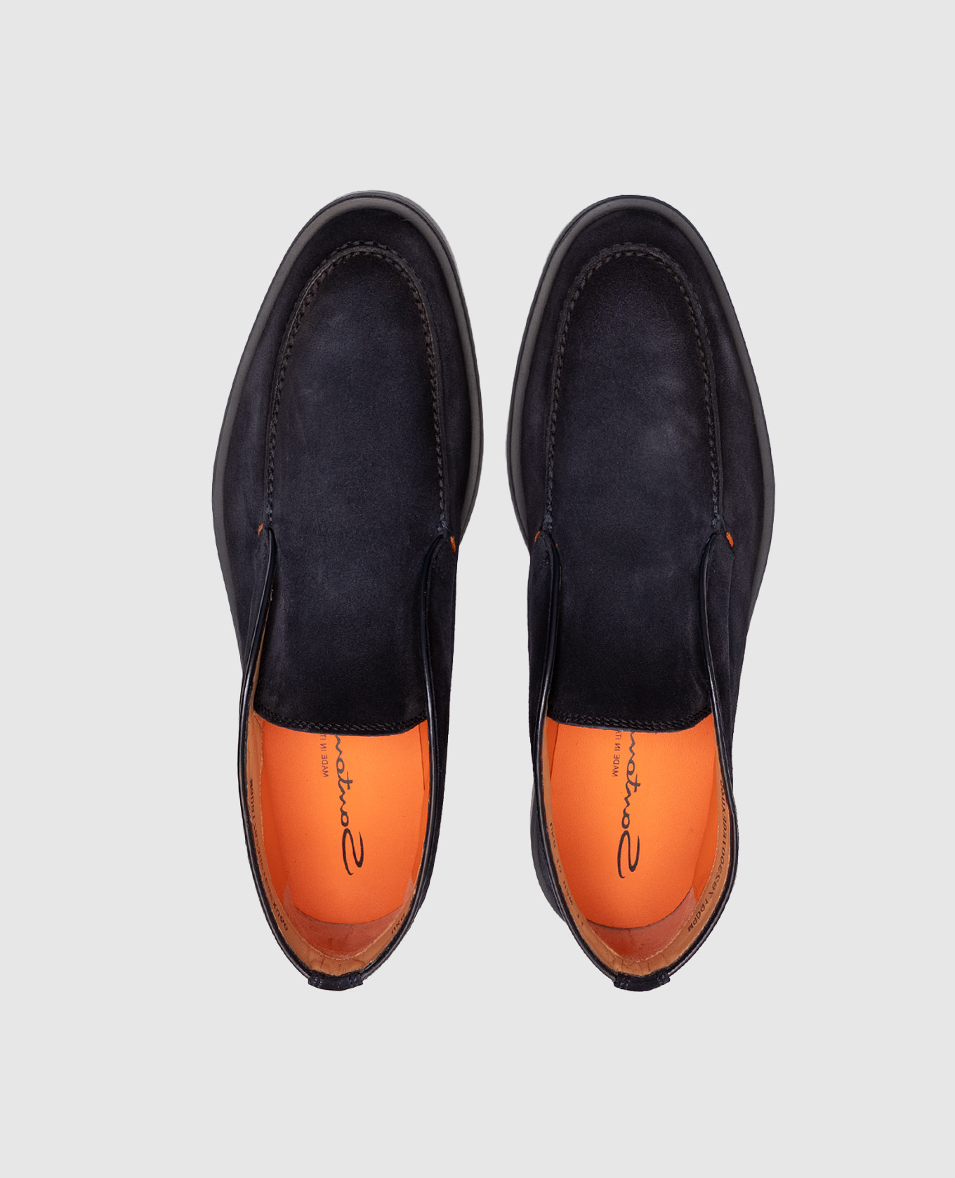 

Blue suede deserts Santoni