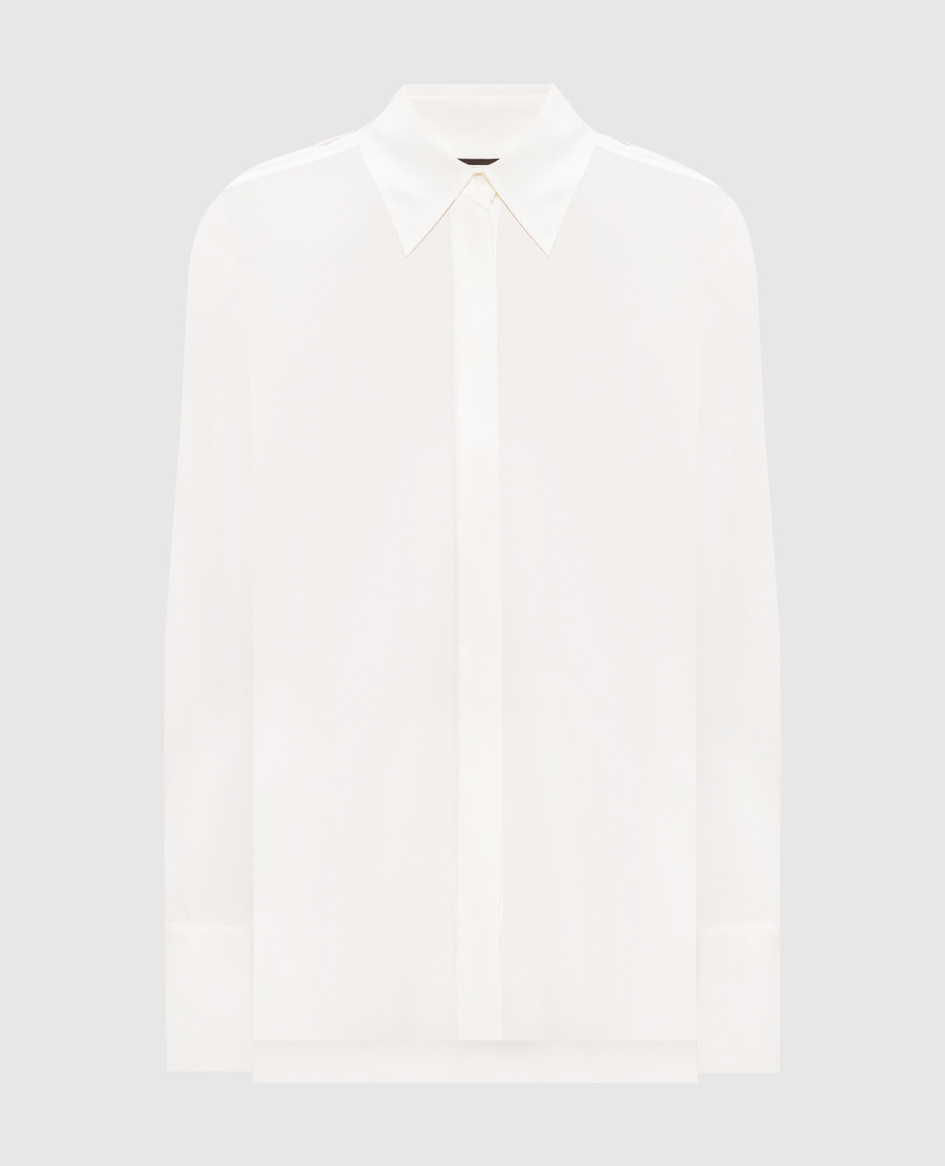 

White silk blouse Peserico