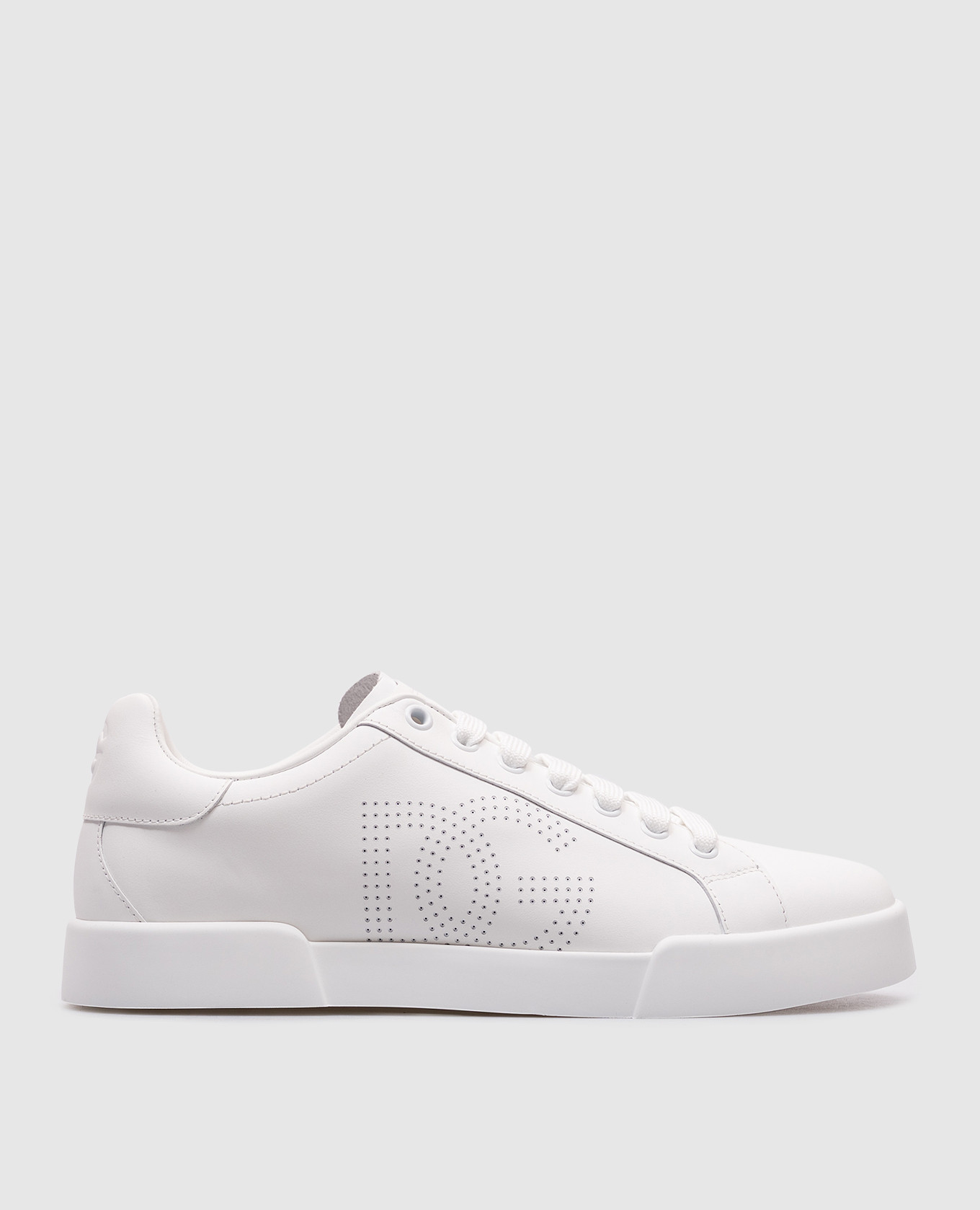 Strobel Portofino Light white leather sneakers Dolce&Gabbana