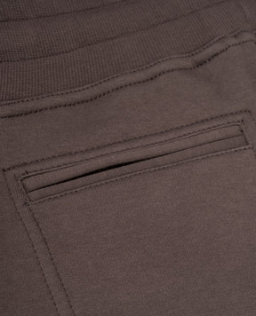 Brunello Cucinelli Children's brown joggers BW863E349C