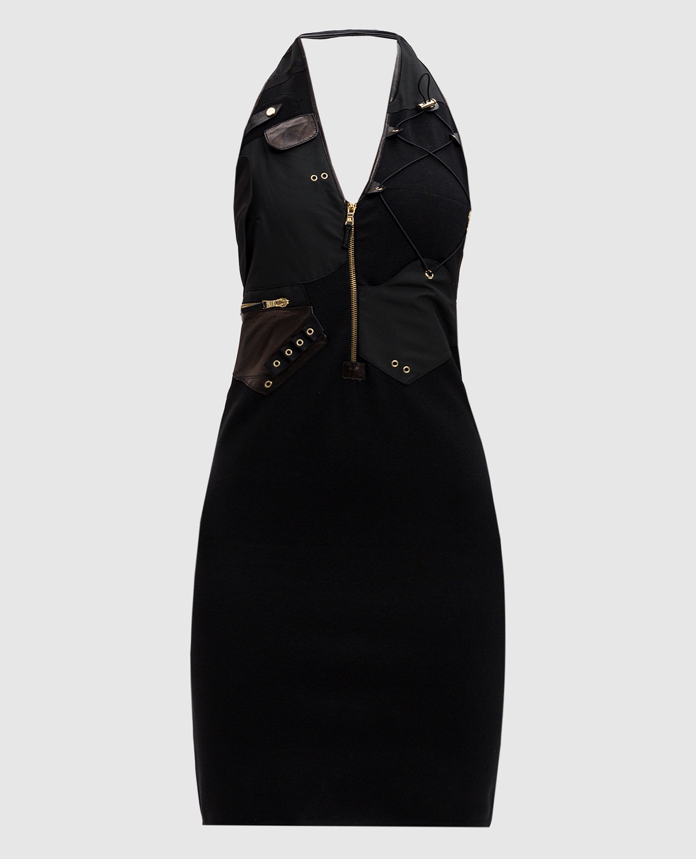 

Black silk dress with pockets Ralph Lauren