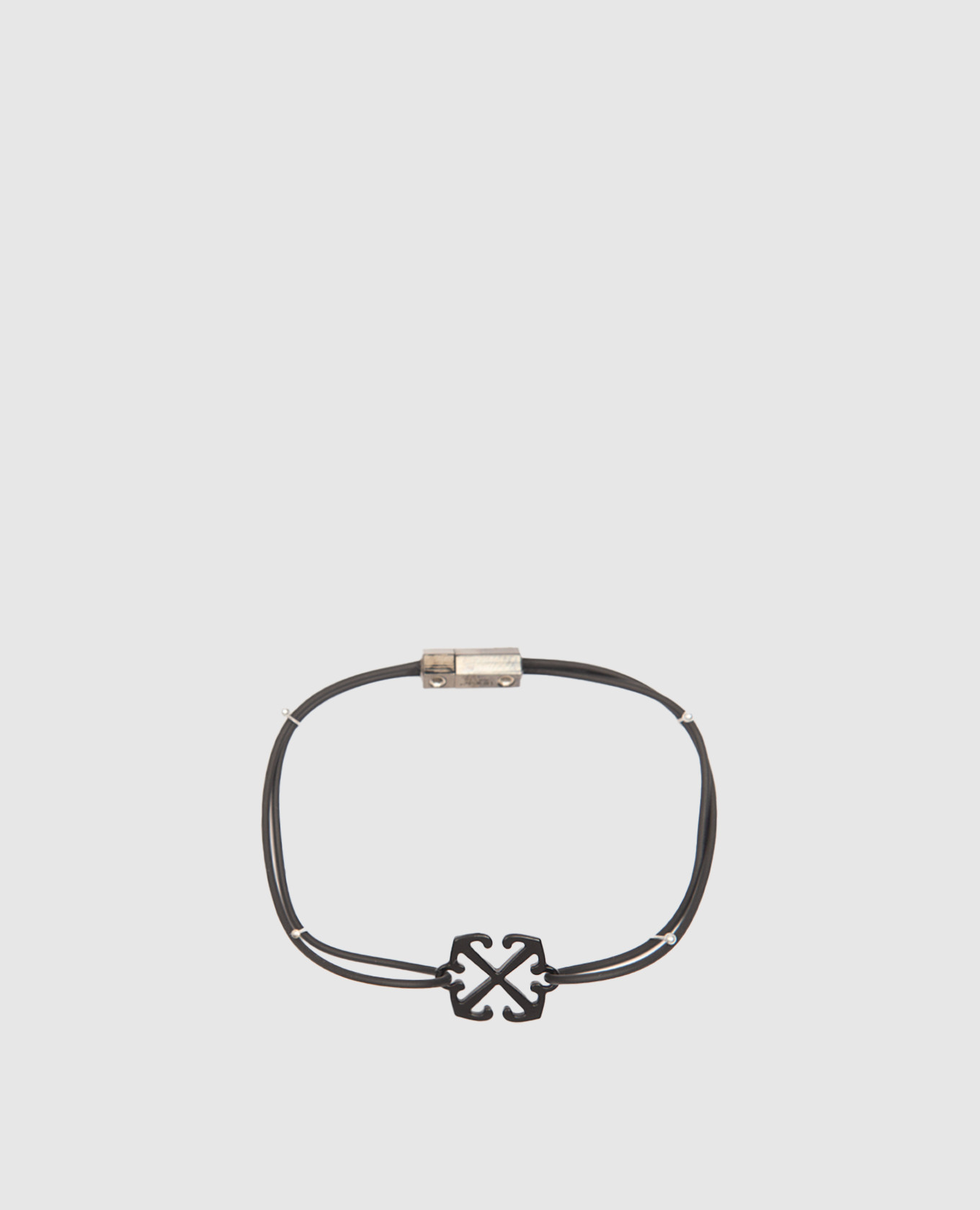

Black bracelet with Arrow logo Off-White