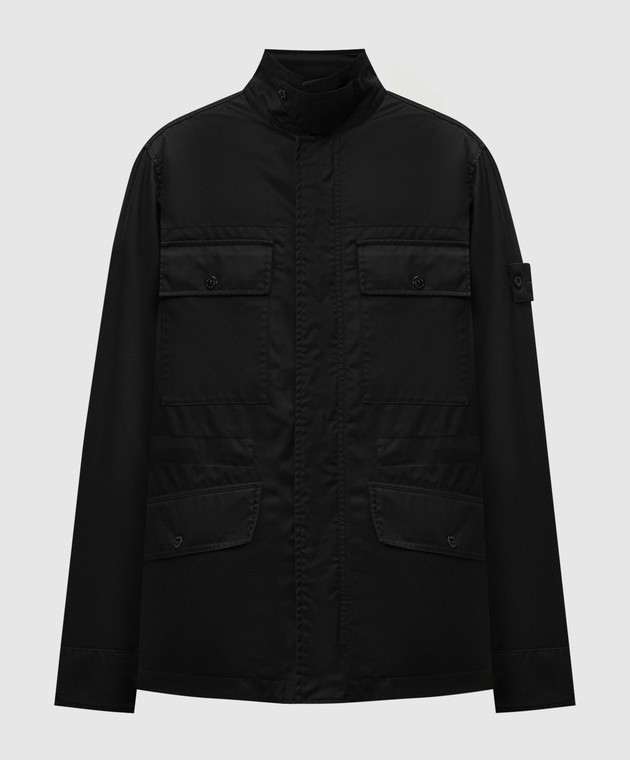 Stone Island - Black jacket with removable down lining