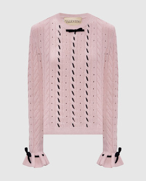 Valentino Pink wool jumper 7B3KC66Z9K9