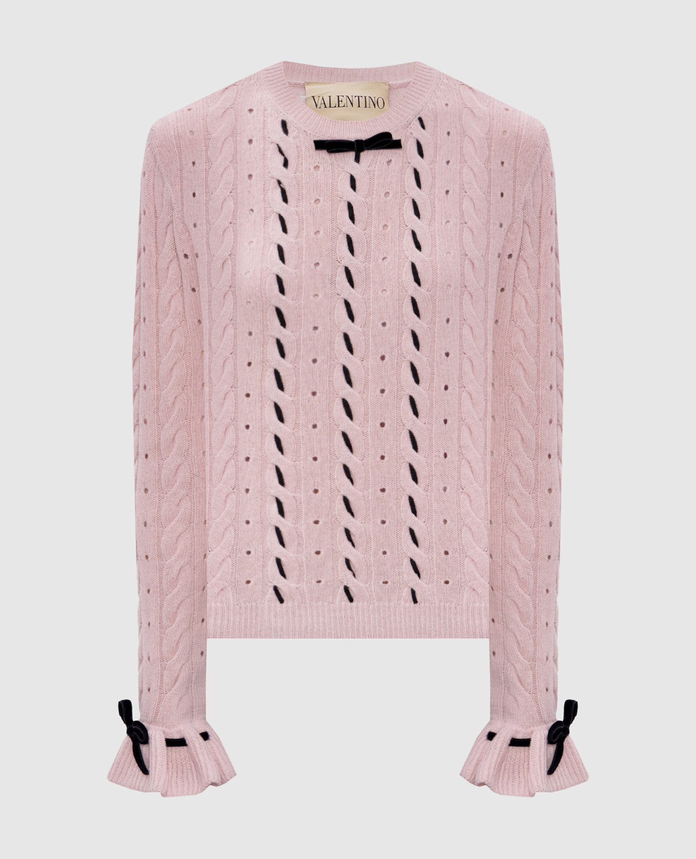 Pink wool jumper Valentino